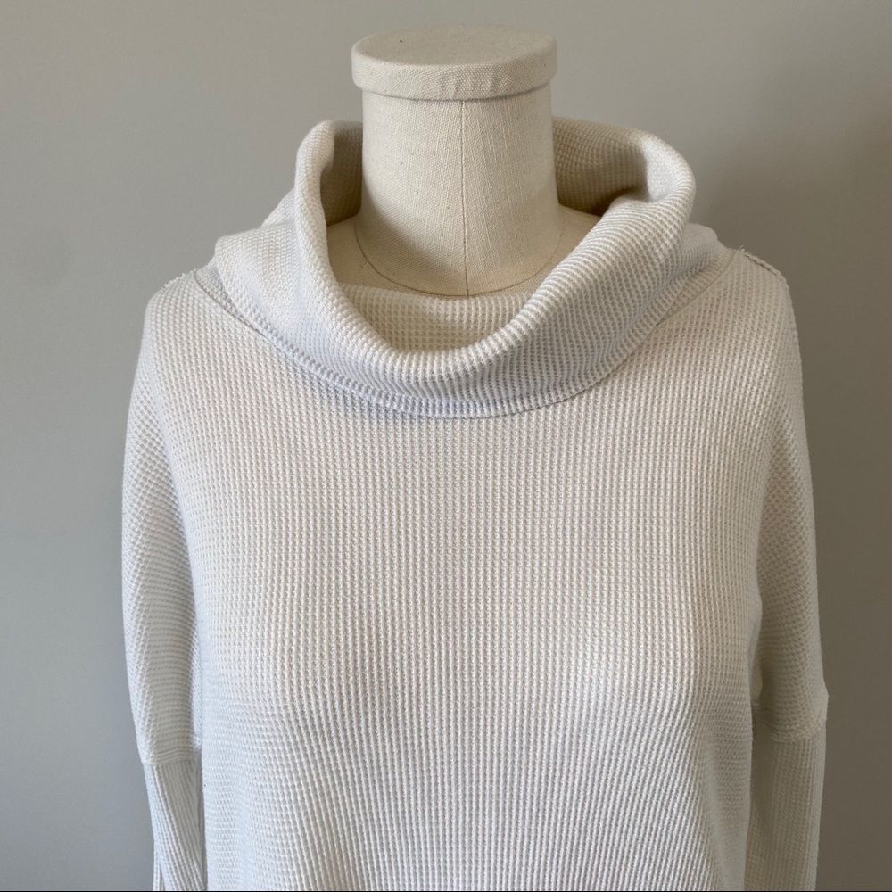 Anthropologie Maeve Ainsley Turtleneck Thermal Top - Picture 9 of 15